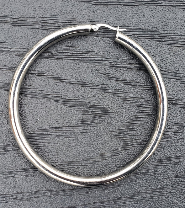 STEEL SASHA HOOPS