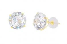 2.5MM - 10MM 14K SOLID GOLD CLASSIC STUDS